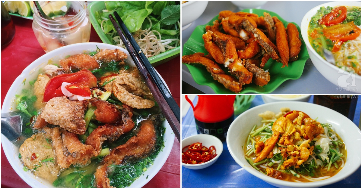 địa chỉ ăn bún cá chấm ở hà nội